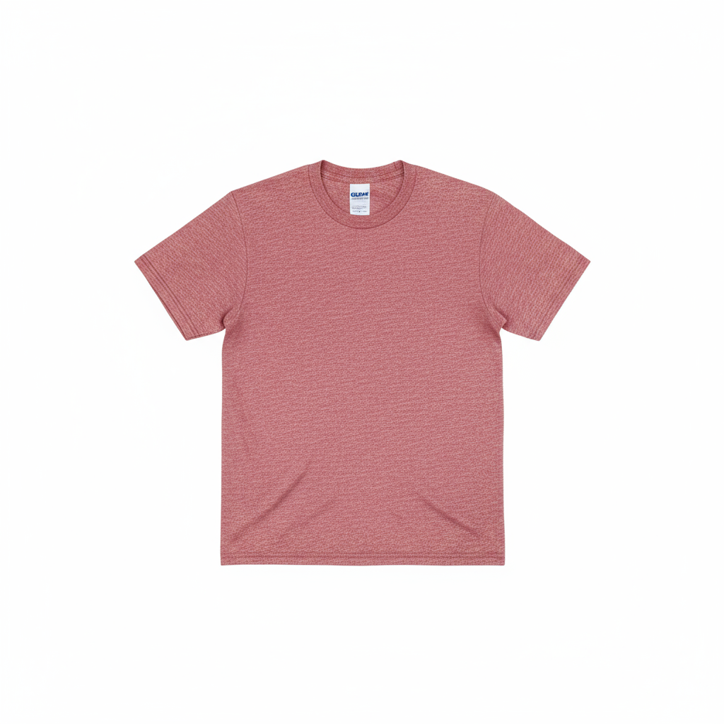 Gildan G5000 Heavy Cotton T-Shirt in Heather Red