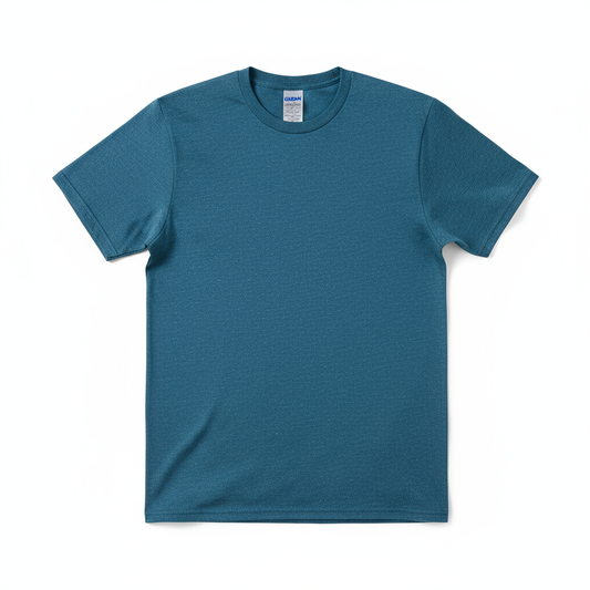 Gildan G5000 Heavy Cotton T-Shirt in Heather Sapphire