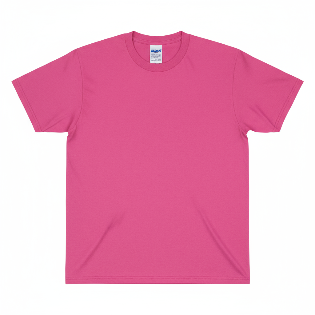 Gildan G5000 Heavy Cotton T-Shirt in Heliconia