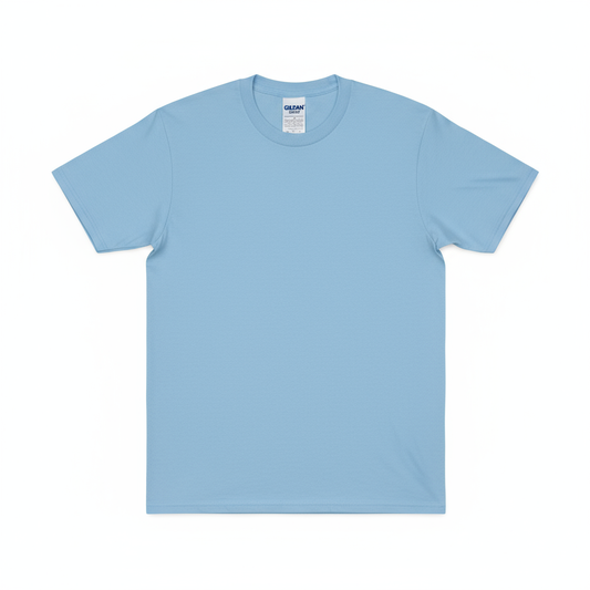 Gildan G5000 Heavy Cotton T-Shirt in Light Blue