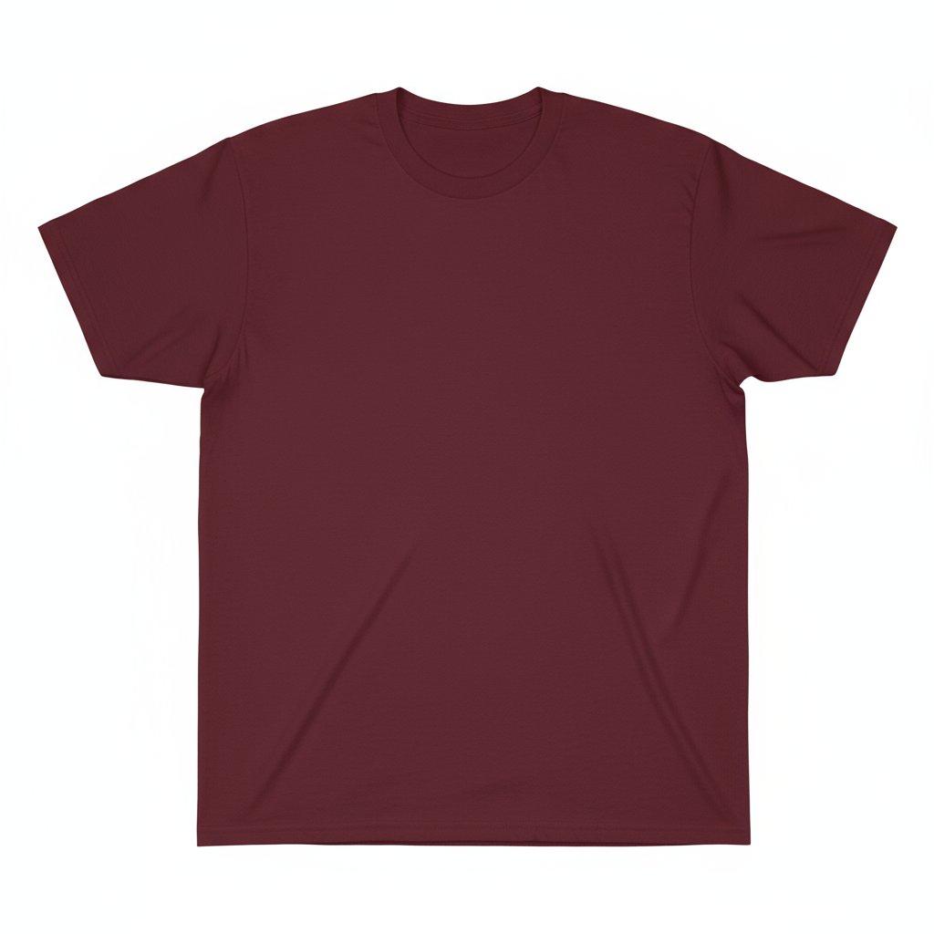 Gildan G5000 Heavy Cotton T-Shirt in Maroon
