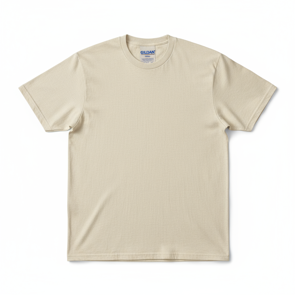Gildan G5000 Heavy Cotton T-Shirt in Natural