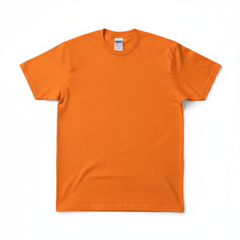 Gildan G5000 Heavy Cotton T-Shirt in Orange