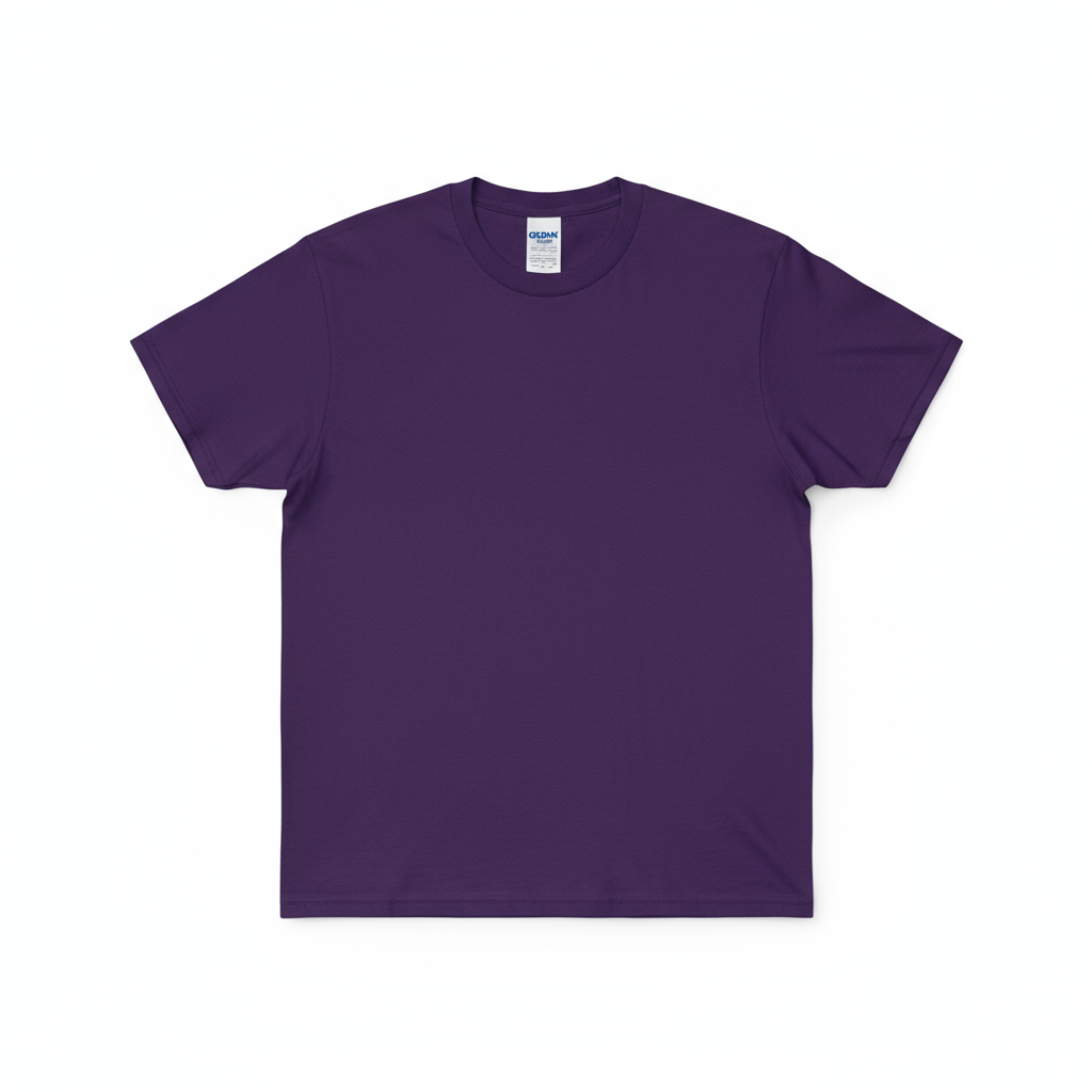 Gildan G5000 Heavy Cotton T-Shirt in Purple