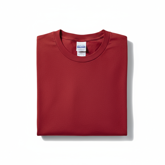 Gildan G5000 Heavy Cotton T-Shirt in Red
