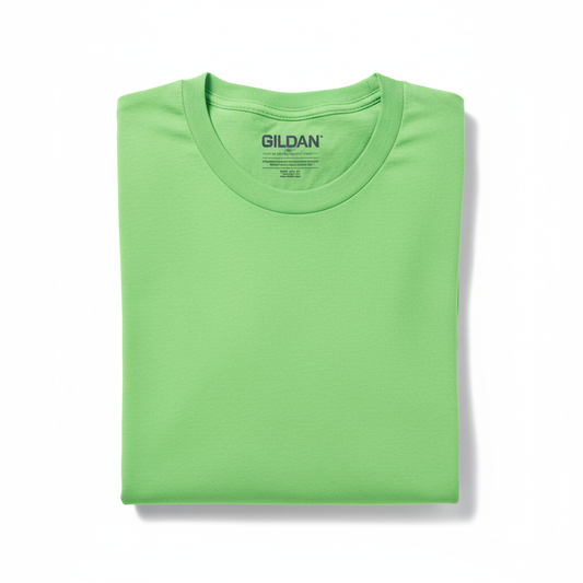 Gildan G5000 Heavy Cotton T-Shirt in Safety Green