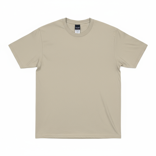 Gildan G5000 Heavy Cotton T-Shirt in Sand