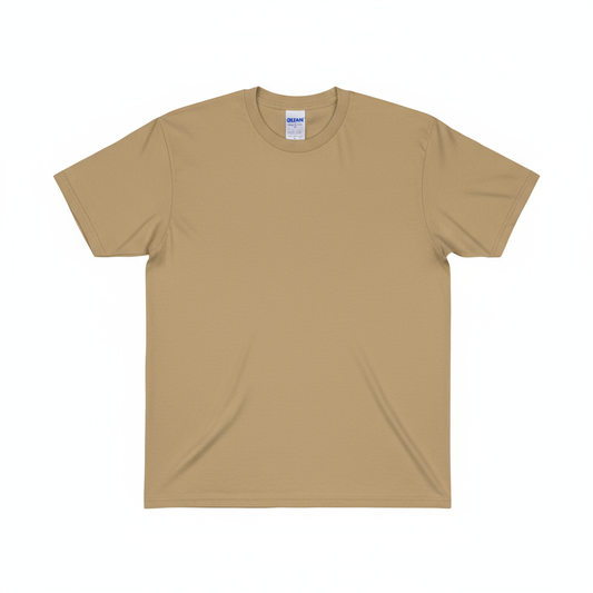 Gildan G5000 Heavy Cotton T-Shirt in Tan