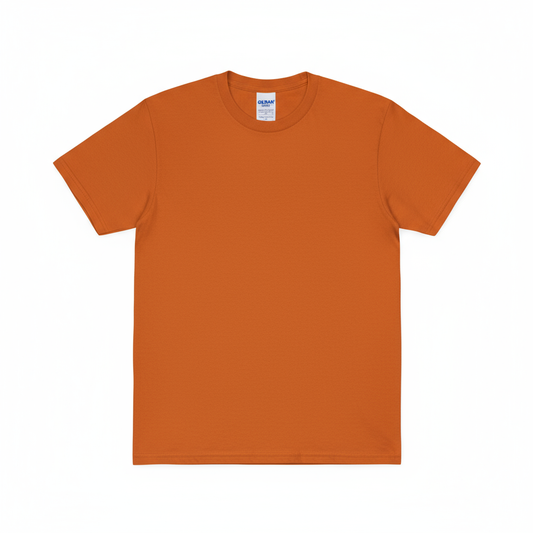 Gildan G5000 Heavy Cotton T-Shirt in Texas Orange
