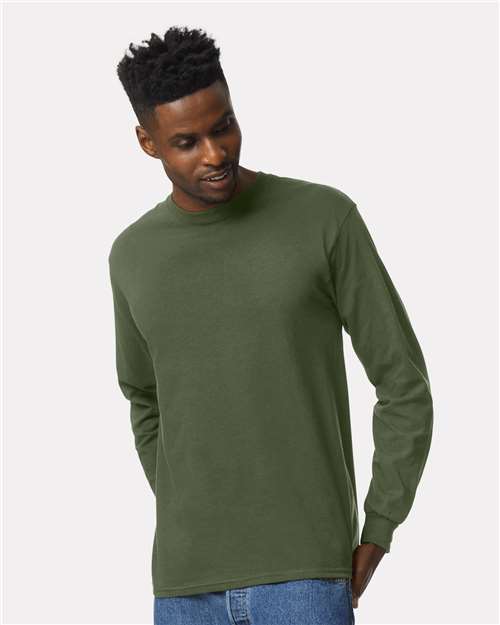 gildan-2400-military-green