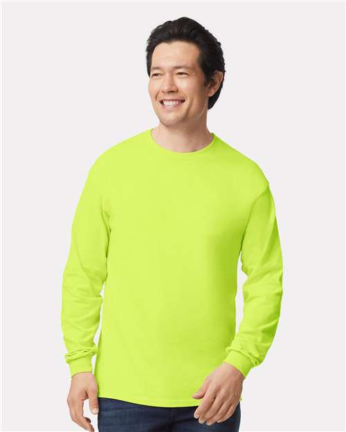 gildan-2400-safety-green