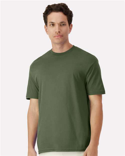 gildan-3000-military-green