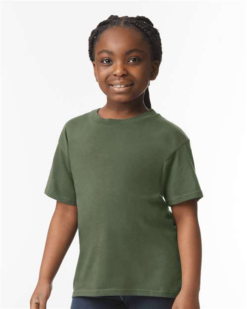 gildan-64000b-military-green