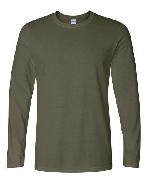 gildan-64400-military-green