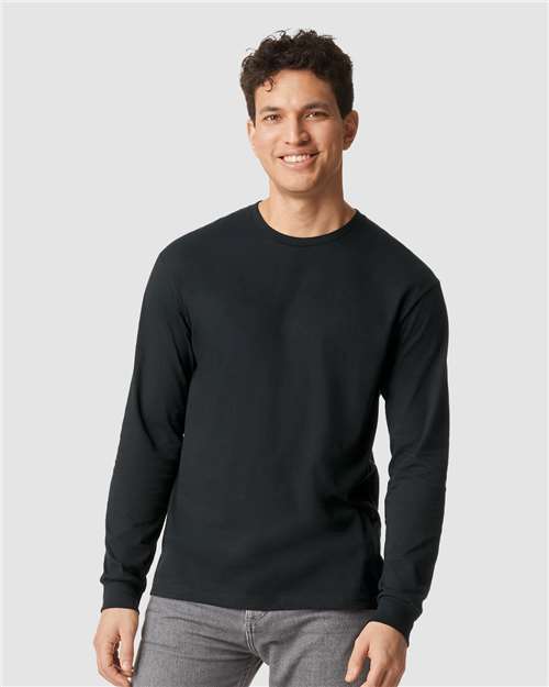gildan-64440cvc-pitch-black