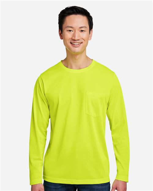 harriton-m118l-safety-yellow
