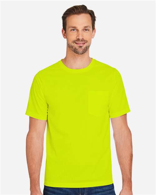 harriton-m118-safety-yellow