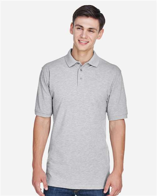 harriton-m265-grey-heather
