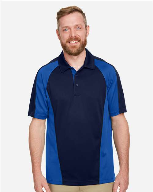 harriton-m385-dark-navy-true-royal-dark-charcoal