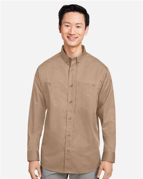 harriton-m585l-khaki