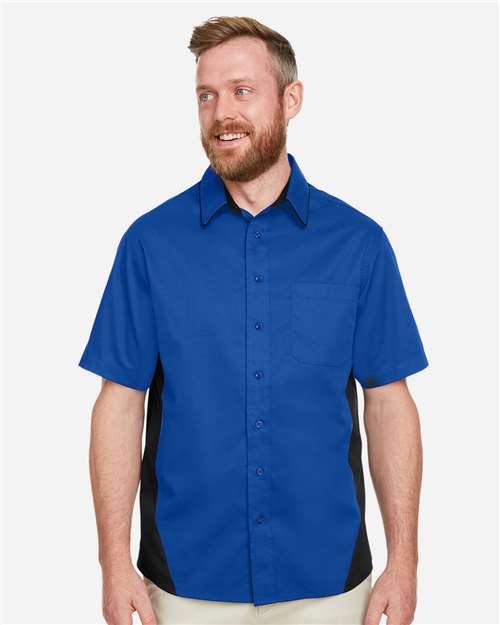 harriton-m586-true-royal-black