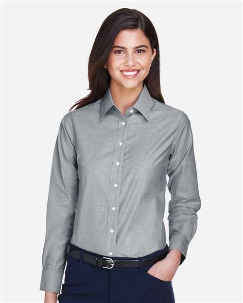 harriton-m600w-oxford-grey