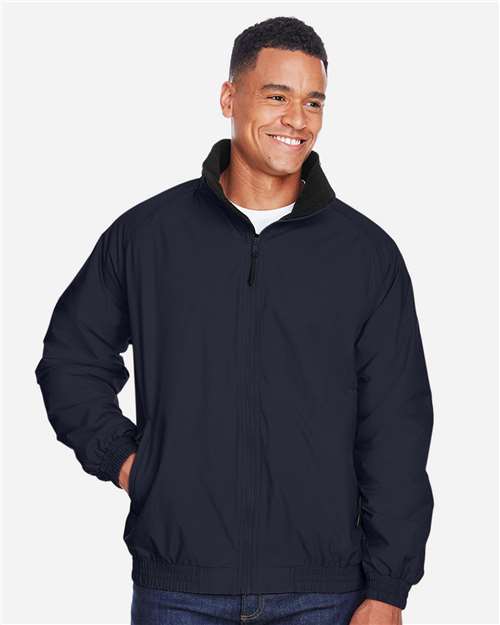 harriton-m740-navy-black