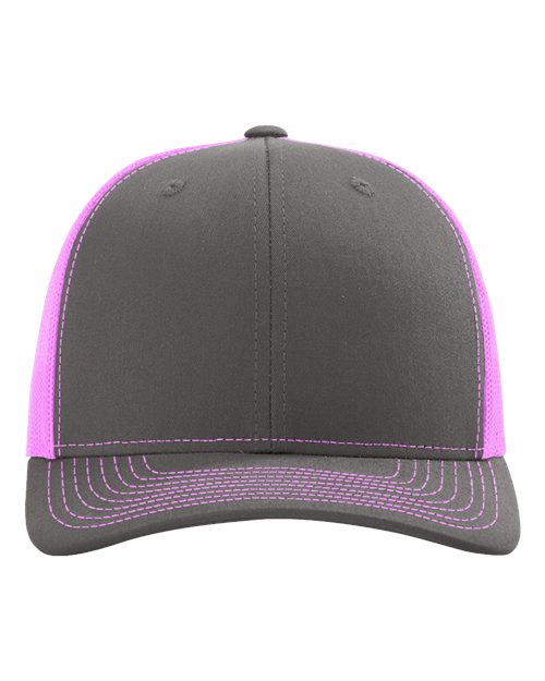 richardson-112-charcoal-neon-pink