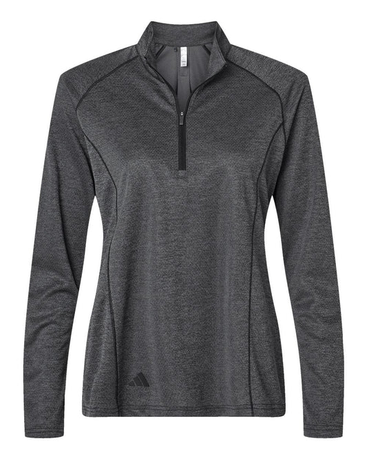 Women's Space Dyed Quarter Zip-Pullover