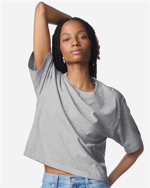 American Apparel 102 in Heather Grey
