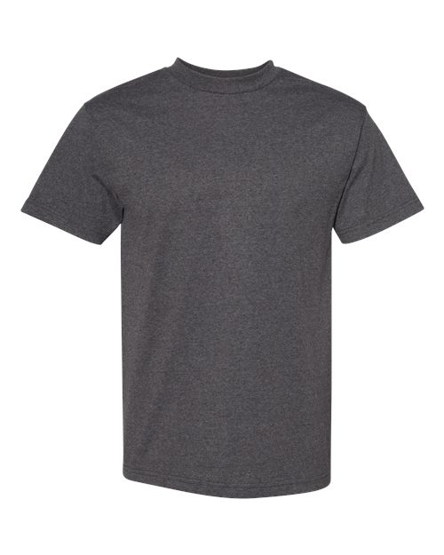 American Apparel 1301 in Heather Charcoal