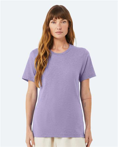 BELLA + CANVAS 3001CVC in Heather Dark Lavender