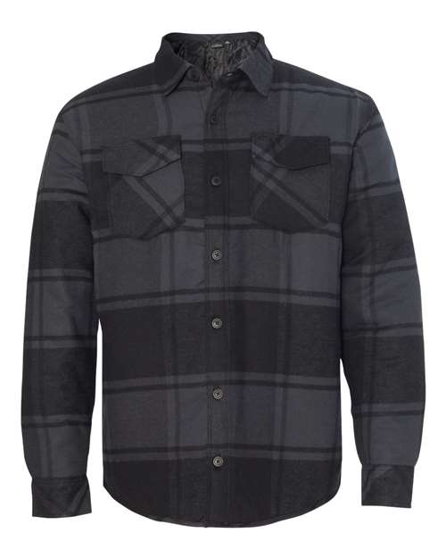 Burnside 8610 in Black Plaid