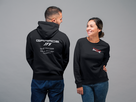 Garage JFS - Hoodie Noir