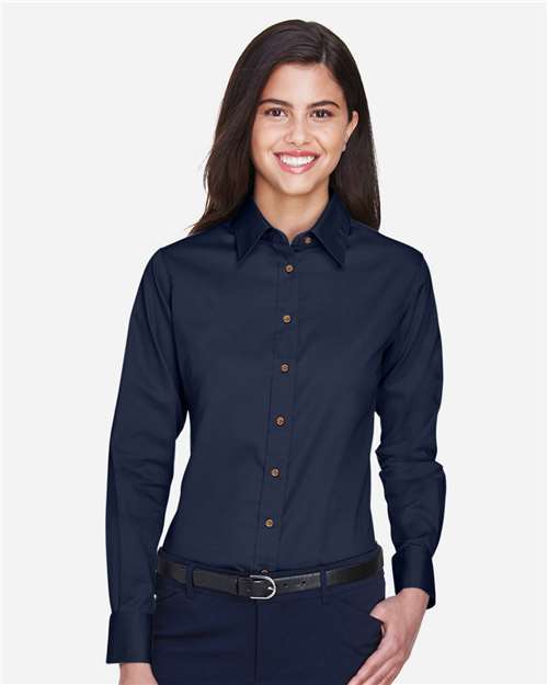 harriton-m500w-navy