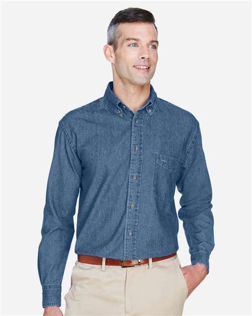 harriton-m550-light-denim