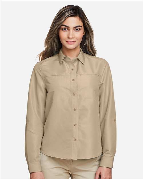 harriton-m580lw-khaki