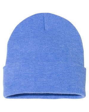 Solid 12 Cuffed Beanie