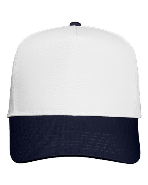 Valucap 8869 in White/ Navy