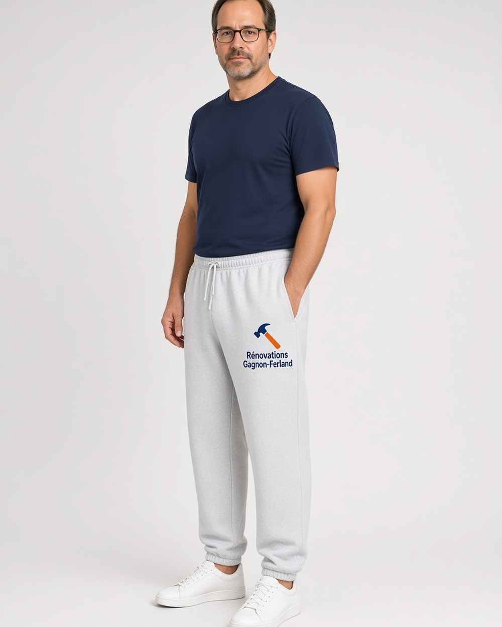 Pantalon de survêtement Heavy Blend Gildan 18200 (unisexe) — Ash