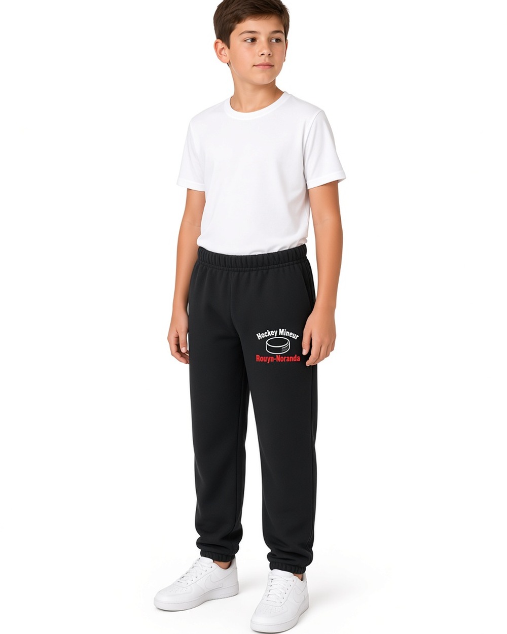 Pantalon de survêtement Heavy Blend Gildan 18200B (jeunes) — Black