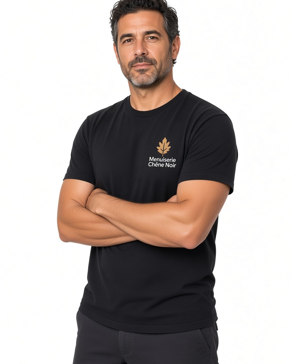 T-shirt Hammer Gildan H000 (unisexe) — Black