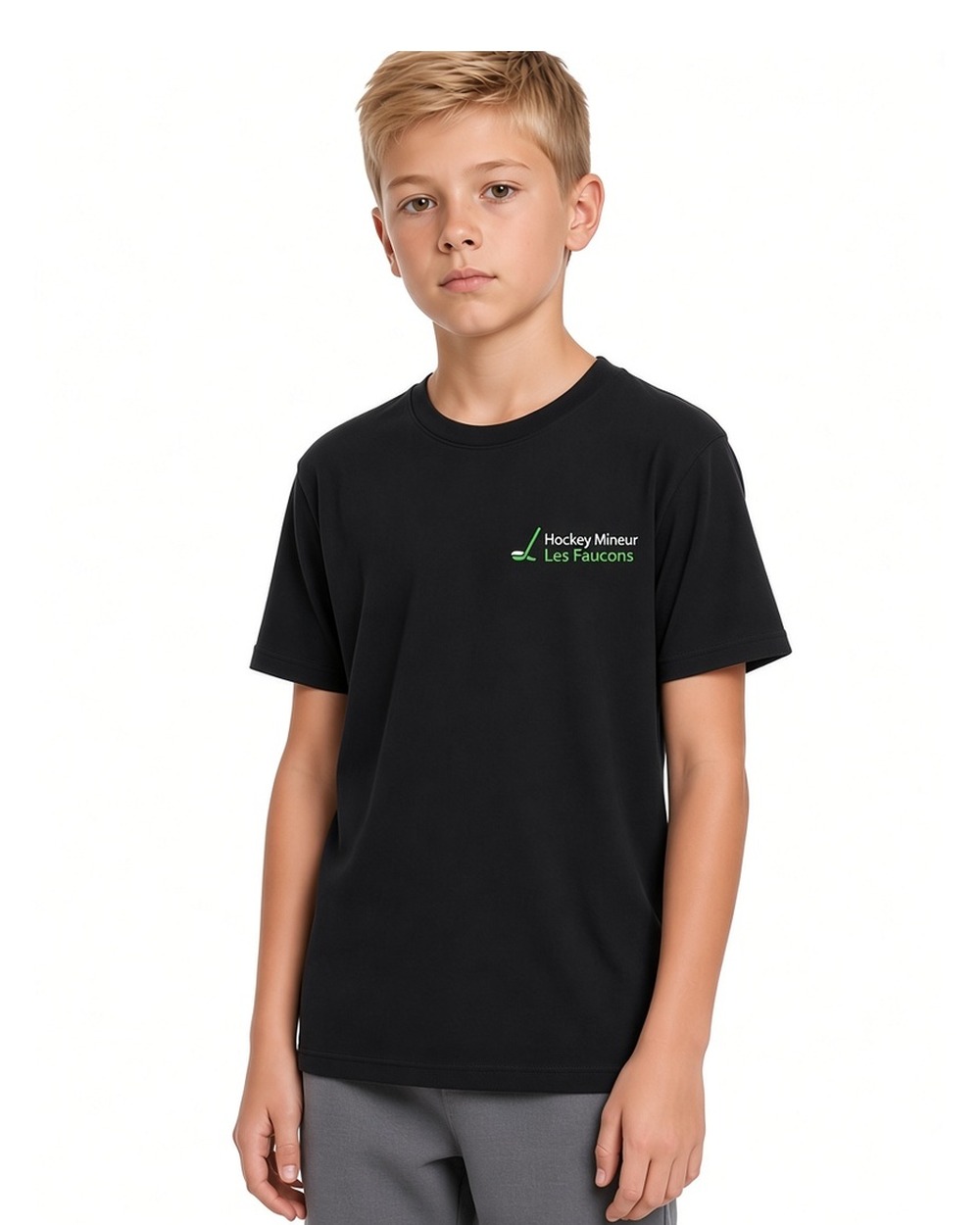 Next Level 3310 Cotton T-shirt (youth) — Black