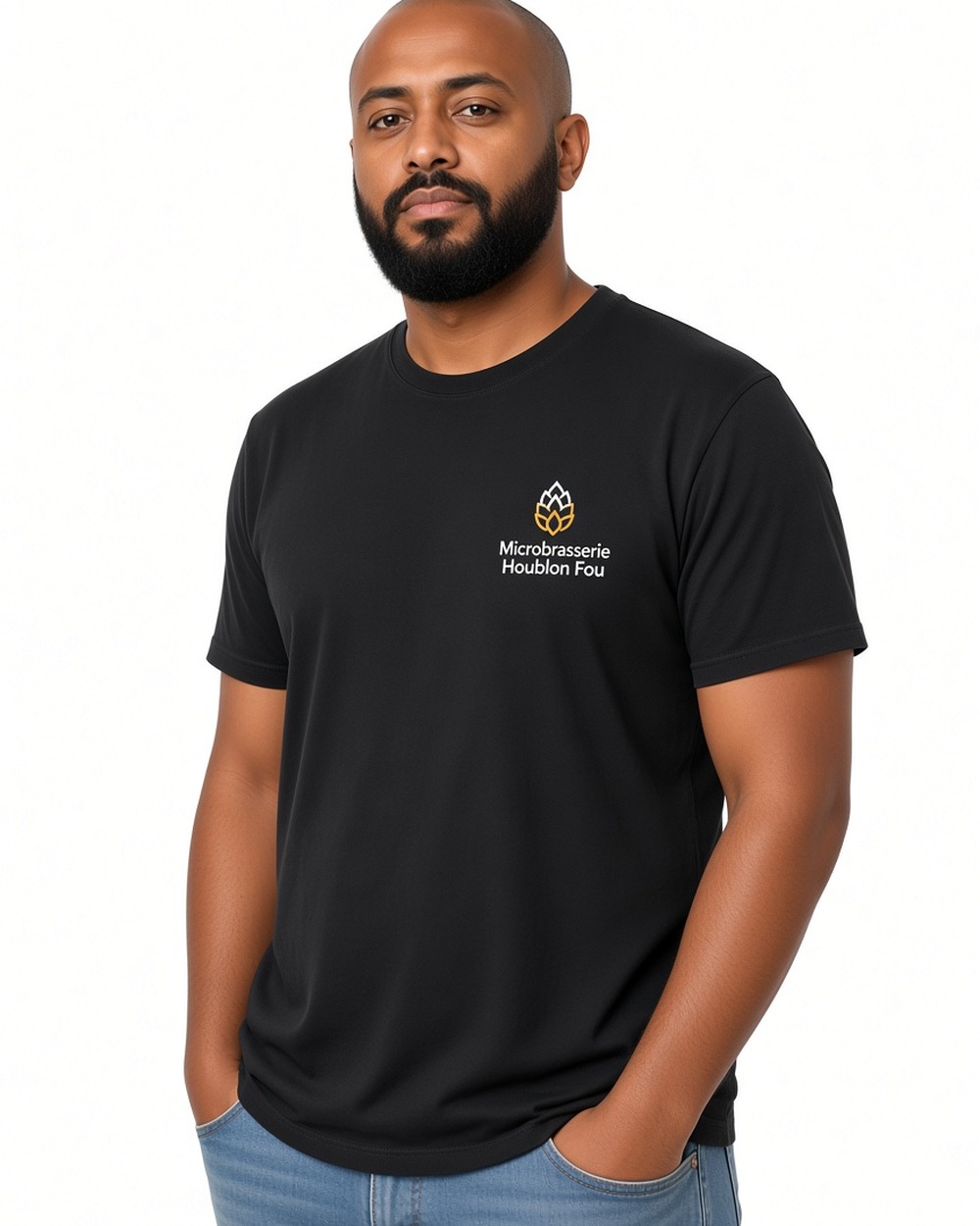 T-shirt lavé doux Next Level 3600SW (unisexe) — Washed Black