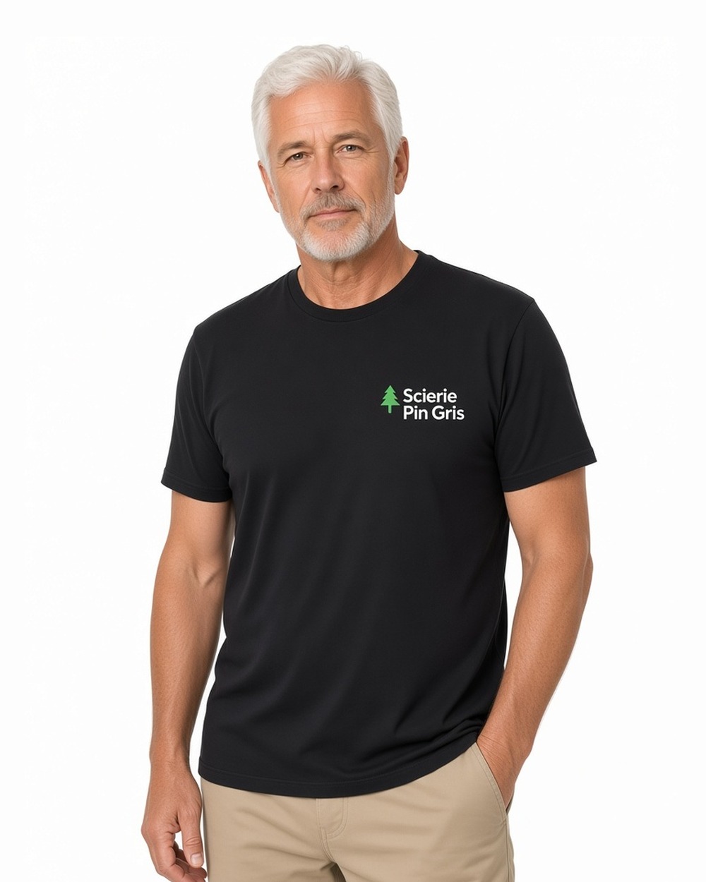 Next Level 6410 Sueded T-shirt (unisex) — Black