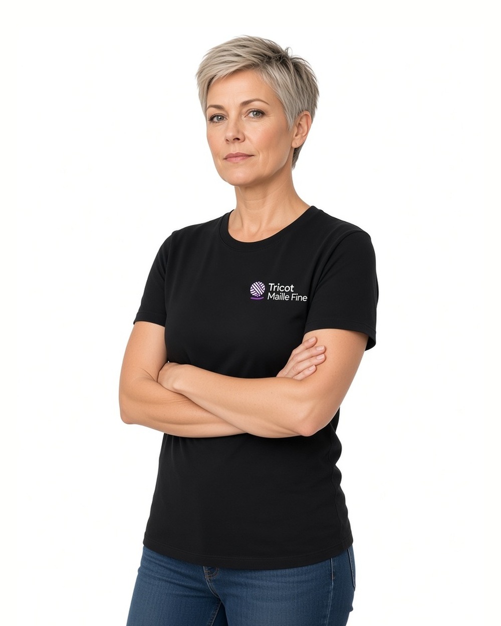 T-shirt décontracté CVC Next Level 6600 (femmes) — Black