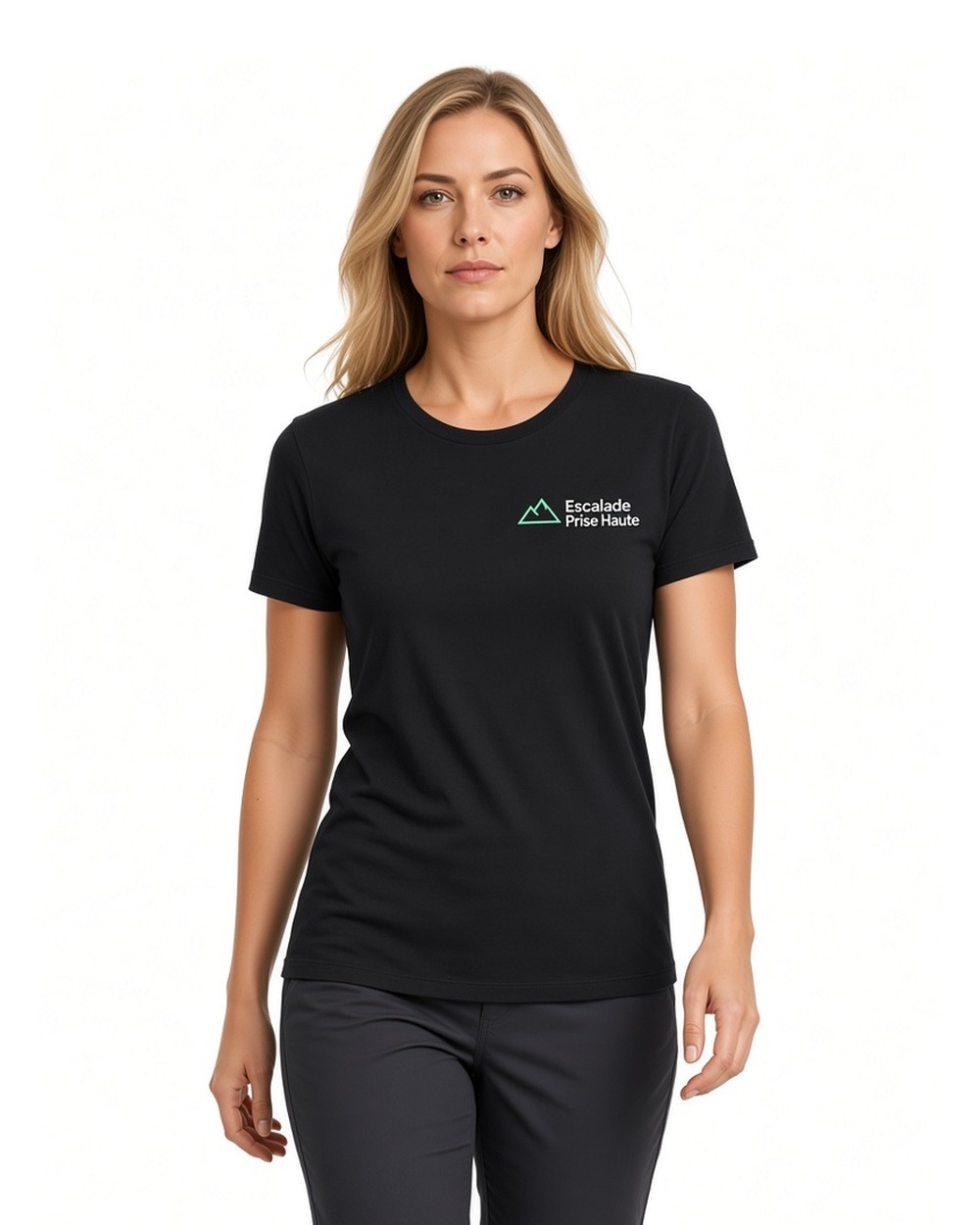 T-shirt Triblend Next Level 6710 (femmes) — Black